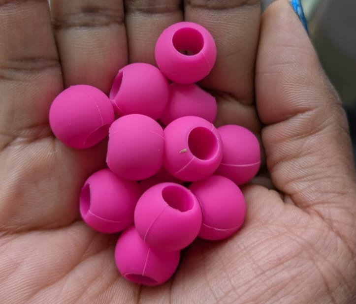 Hot Pink Beads
